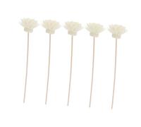 Mipcase Ensemble de 5 Bâtons Diffuseurs Rotin Au Chrysanthème Recharge Parfumée Naturelle Bâtonnets Diffuseur Huile Essentielle pour Décoration Maison
