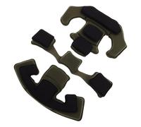 Mipcase Ensemble de Doublure de Rechange en Mousse à Mémoire de Forme pour Casque Coussinets de Protection Absorbant Les Chocs Kit Rembourrage Léger et Respirant Couleur Vert Armée 1