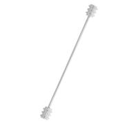 Mipcase Épingle de Col en Alliage Argenté pour Hommes, Maintien Sécurisé et Élégant de Cravate à Col de Chemise, Accessoire pour Fête des Pères 2026 Lors D'occasions Formelles
