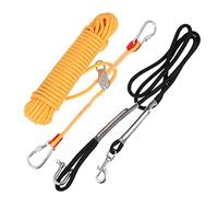 Mipcase Équipement De Camping pour Chien Chaîne Robuste pour Chien Longueur De Câble Facile À Utiliser