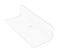 Mipcase Étagère Flottante en Acrylique pour Chambre et Salle de Bains Support de Rangement sans Perçage 2 Accessoire Pratique pour Cosmétiques et Épices
