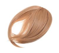 Mipcase Extension de Frange Clip Postiche Naturel Faux Cheveux pour Style et Confortable pour Visages et Événements