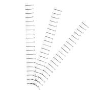 Mipcase Faux Cils à Argentés Pailletés et Confortables pour Maquillage de Fête Cosplay et Occasions Spéciales Application Facile et Longue Tenue