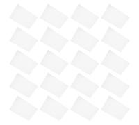 Mipcase Film Adhésif Thermocollant Tpu Double Face 20 Pcs 20X30 CM Colle Textile Thermofusible pour Couture Entoilage Thermocollant Compatible Tissus Loisirs Créatifs Patchs à