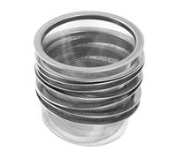 Mipcase Filtre à Thé en Métal 8 Pièces 7,6 X 5 CM pour Infusion d'Épices et Herbes, Passoire Compacte en Acier Inoxydable Adaptée à Types de Thé