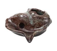 Mipcase Fontaine Pot Céramique pour Intérieur Et Extérieur Cascade Décorative avec Débit Eau Relaxant pour Décoration De Jardin Et Maison