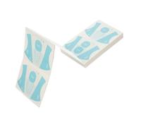 Mipcase Formulaire D'extension D'ongles Autocollant 100 Feuilles en Pvc Bleu Extension Rapide et Facile à Décoller, Outil Pratique pour Faux Ongles pour Nail Art Diy