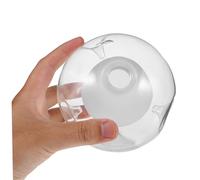 Mipcase Glass Lamp Shade Replacement Socket Round Milk Concave Globe For Pendant Wall Lights Heat Resistant Glass With Soft Glow And Optimized Light Diffusion