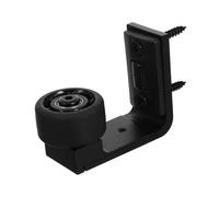 Mipcase Guide de Plancher Réglable pour Porte Coulissante Verre Fixation Murale Limiteur Ouverture Anti-dégâts pour Salle de Bain et Toilettes Stabilité et Contrôle Précis des Portes