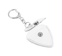 Mipcase Guitar Pick Holder Transparent Case Compact Lightweight Pouch Keychain Pendant for Acoustic and Electric Guitar Players Stylish Pick Display Box Organizer