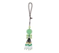 Mipcase Hanging Pendant Creative Crystal Feng Shui Charm For Car Interior Accessories Safety Amulet Lightweight Faderesistant Rearview Mirror Decoration