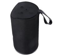 Mipcase Haut-Parleur sans Fil Portable Étanche Noir Poignée en Silicone, Résistant à l'usure, pour Camping et Extérieur, Autonomie 4h, Compatible USB et Carte Mémoire Jusqu'à 32gb