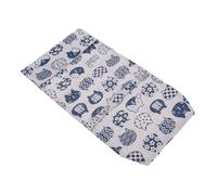 Mipcase Housse de Protection Tissu à Motif Ethnique Chat Blanc Pochette Lavable pour Carnets Élégant pour Adolescents et Adultes Amateurs de Lecture