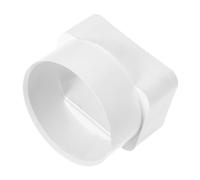 Mipcase Joint de tuyau carré adaptateur de descente de gouttière de plein air Accessoire bec extenseurs pratique bas Drainage pour le descente connecteur de tuyau d'évacuation abdos Beige
