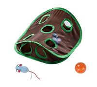 Mipcase Jouet Tunnel pour Chat à Neuf Trous Et Jouet Tunnel pour Souris pour Animaux de Compagnie pour Créer des Liens