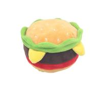 Mipcase Jouets Interactifs pour Animaux De Compagnie Lot De 2 Jouets À Mâcher pour Chien Son Chips De Hamburger Jouet en Peluche pour Chien Jouet en Peluche pour Animal De Compagnie
