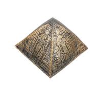 Mipcase Jouets pour Bac À Sable Égypte Antique pour Enfants Figurine Pyramidale Sculpture Pyramidale Bâtiments De Collection Statue Pyramidale Jouets Égyptiens Décoration De Table