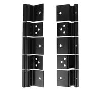 Mipcase Kit de Charnières à Friction en Alliage Robuste à 5 Lames pour Porte D'entrée de Camping-car, Stabilisateur Anti-battement avec Vis, Installation Simple, Compatible Caravane,