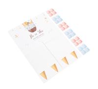 Mipcase Kit de Jeu de Révélation Affiche Garçon ou Fille et Autocollants de Vote Décoration Fête Shower 1 Ensemble pour Animation Ludique et Ambiance Festive