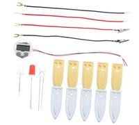 Mipcase Kit Scientifique Batterie Fruit DIY pour Garçon Fille Coffret Éducatif Électrique Garçon Fille Expérience Physique Amusante et Apprentissage Pratique