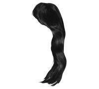 Mipcase Long Straight Wig With Realistic Synthetic Hair For Cosplay Party And Daily Wear Adjustable Fit For All Head