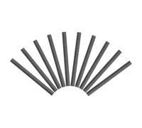 Mipcase Lot de 10 Bâtonnets de Graphite Creuset Fonderie pour Expériences Électriques en Milieu Éducatif, Électrodes Sûres et Pratiques en Graphite