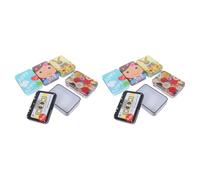 Mipcase Lot de 10 Boîtes à Pâtisserie en Fer-blanc Pratiques et Faciles à Transporter pour Desserts et Gâteaux, pour Fête de Noël Plusieurs styles