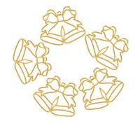 Mipcase Lot de 10 Pendentifs à Cadre Ouvert en Alliage Doré Cadre Pendentif de Noël Épais pour Création Bijoux DIY Collier Bracelet et Boucle D’Oreille Finition Brillante et Légère