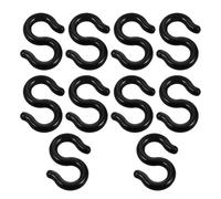 Mipcase Lot de 100 Clips en S pour Gaine de Vélo Guide de Câbles de Frein et Durite Vtt Clips de Fixation en Plastique pour Câbles de Freins et Dérailleurs Accessoires pour Vélo Route et