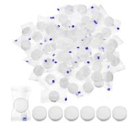 Mipcase Lot de 100 Serviettes Jetables en Coton Compressé Mini Débarbouillettes Portables Douces et Résistantes pour Maison Voyage Camping et Activités de Plein Air