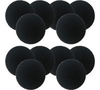 Mipcase Lot de 12 Filtres au Charbon pour Poubelles et Aquariums Remplacement Pratique Cuisine Élimination des Mauvaises Odeurs Filtre en Éponge Haute Densité Compatible Bac à Compost
