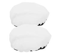 Mipcase Lot de 2 Abat-Jour Ronds en Tissu pour Lampe Photo 27 Cm, Diffuseur Léger et Pliable pour Éclairage D'appoint, Couverture Douce pour Studio Photo et Accessoires D’éclairage