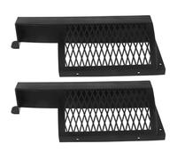 Mipcase Lot de 2 Boîtes de Récupération pour Balles de Foot en Plastique Noir Filet Renforcé Compatible Foot Accessoires pour Jeu Familial et Parties Entre Amis