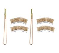 Mipcase Lot De 2 Brosses De Nettoyage Pour Cage À Oiseaux Avec Manche Et Pointe Étroite Pour Le Nettoyage Des Mangeoires Et Des Tasses