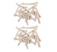 Mipcase Lot De 2 Graviers Décoratifs Naturels pour Aquarium Récifal Aménagement De Fond Décoration De Fond De Bassin Gravier pour Aquarium Corallien Matériau Filtrant pour Corail