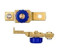 Mipcase Lot de 2 Interrupteurs D'arrêt Moteur pour Moto Étanches Molette Rotative, Coupe-circuit Guidon Compatible Motos et Quads, Bouton de Sécurité Électrique pour Intervention