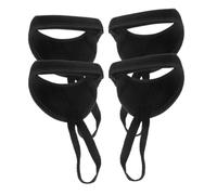 Mipcase Lot De 2 Paires De Bracelets pour Bâtons De Ski Largeur Réglable Confortables Et Sécurisés pour Activités Sportives Et De Plein Air
