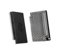 Mipcase Lot De 2 Panneaux Réflecteurs Rétroréfléchissants Grosse Grille Multifonctions pour Capteurs Photoélectriques Usage Industriel Résistant Aux Intempéries Haute Visibilité