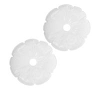 Mipcase Lot de 2 Paquet de Poids d'Eau en PVC pour Support de Colonne de Ballons Base Carrée Épaisse Remplissable Réutilisable Stabilité pour Fête Mariage Jardin Événement Extérieur