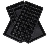 Mipcase Lot de 2 Plateaux de Germination avec Trous