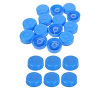 Mipcase Lot de 20 Bouchons pour Bonbonne d'Eau 55 MM Couvercles Étanches Réutilisables à Filetage Accessoires Universels pour Distributeurs d'Eau Protection Anti-Déversement et