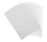 Mipcase Lot de 20 Écussons Thermocollants Double Face 20X30 CM en Film Adhésif Thermofusible pour Couture Patchwork et Loisirs Créatifs Entoilage Thermocollant Résistant pour Réparation