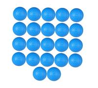 Mipcase Lot de 22 Balles Creuses Non Poreuses pour Entraînement Golf Junior, Taille Standard, Légères et Flexibles, Adaptées à L’intérieur Swing en Salle, Jouet de Golf Sécurisé