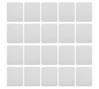 Mipcase Lot de 24 Chiffons en Microfibre Épaissie Gris, Nettoyant Multi-usage pour Écrans Tv, Ordinateurs Portables, Lunettes et Bijoux, Surface Velours Anti-rayures, Emballage Individuel
