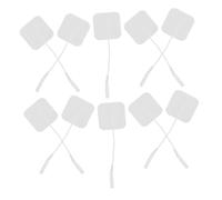 Mipcase Lot De 24 Coussinets Auto-adhésifs 40 Mm Pour Stimulateur Musculaire, Électrodes Pvc Compatibles Prise 2.0, Patchs De Rééducation Pour Thérapie Et Stimulation Profonde Peau Sensible