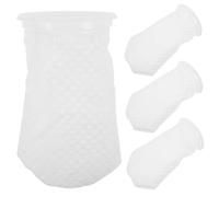Mipcase Lot De 4 Chaussettes en Nid d'abeille 3D pour Aquarium De Remplacement Faciles À Nettoyer Robustes Favorisant Un Habitat Sain pour Les Poissons