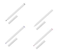 Mipcase Lot De 4 Marqueurs Tatouage Précision, Taille Unique, Pointe Fine, Couleurs Blanche, Noire, Violette Et Rouge, Pour Salon De Beauté Et Tatoueurs Professionnels, Usage Peau Sécurisé