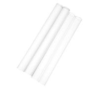 Mipcase Lot de 4 Rouleaux à Modeler en Acrylique Transparent 2 Creux Légers et 2 Pleins Stables Outils de Modelage Polyvalents pour Argile Polymère Pâtisserie et Travaux Manuels