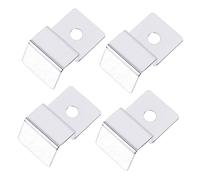 Mipcase Lot De 4 Supports De Cadre De Support pour Aquarium Kit De Nettoyage Tasses Autocollants Pinces Support Poignées D'Aquarium Pince sans Rebord Filtres