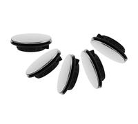 Mipcase Lot De 5 Bouchons pour Évier De Cuisine Accessoires pour Évier Bouchons Métalliques pour Robinet Argentés